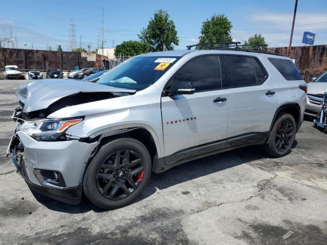 1GNERKKW1LJ171287 - 2020 CHEVROLET TRAVERSE PREMIER SILVER photo 1