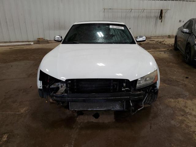 WAUVVAFR5AA019915 - 2010 AUDI S5 PRESTIGE WHITE photo 5