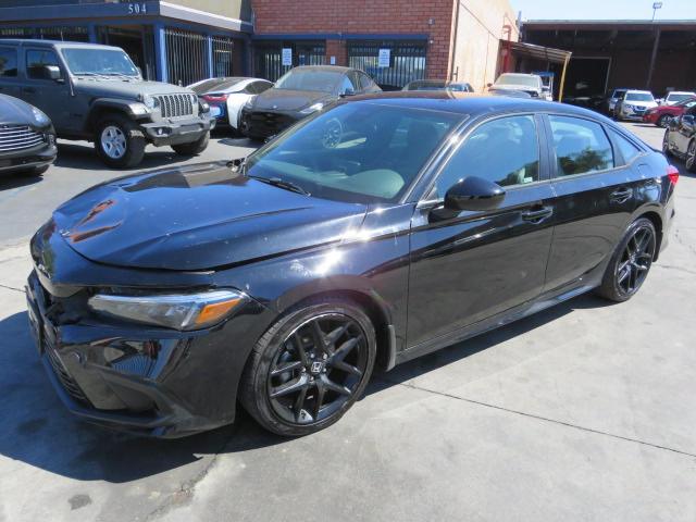 2HGFE2F57NH590812 - 2022 HONDA CIVIC SPORT 黑色 照片 2