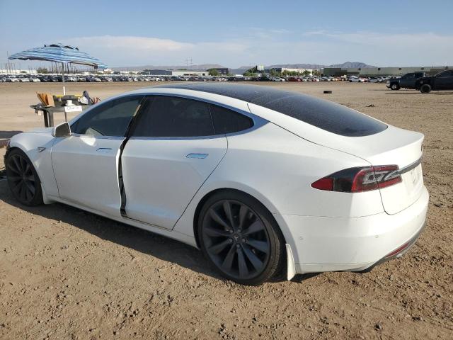 5YJSA1E28GF125135 - 2016 TESLA MODEL S Blanco foto 2