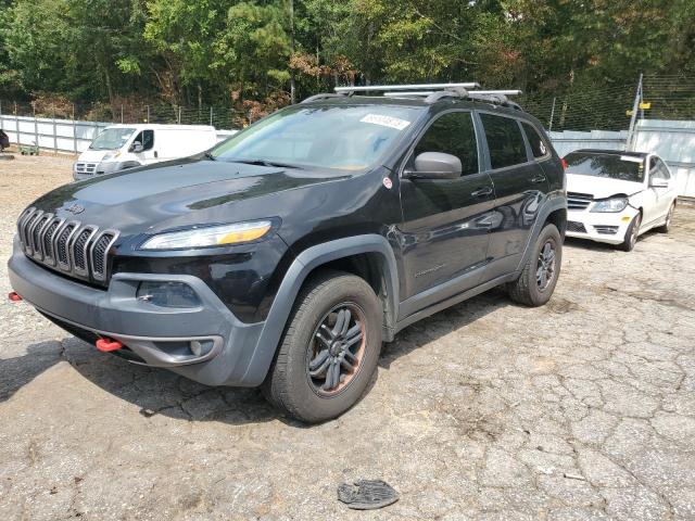 1C4PJMBS0FW599053 - 2015 JEEP CHEROKEE TRAILHAWK BLACK photo 1