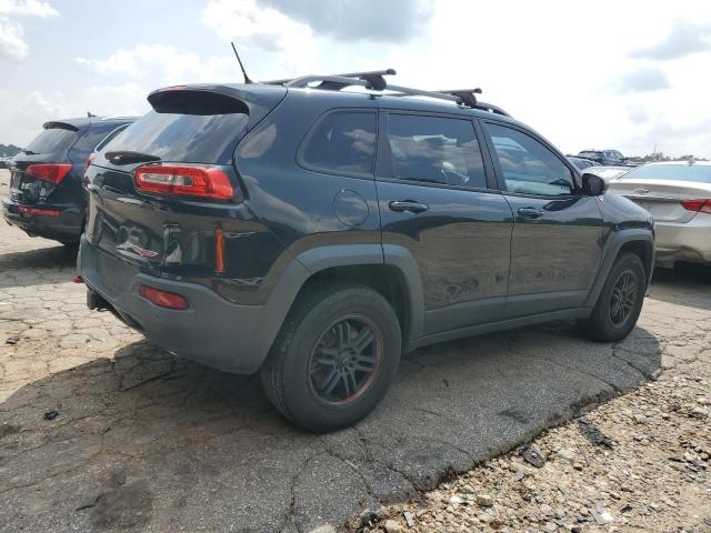 1C4PJMBS0FW599053 - 2015 JEEP CHEROKEE TRAILHAWK BLACK photo 3