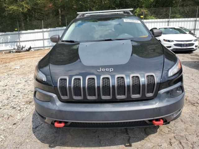 1C4PJMBS0FW599053 - 2015 JEEP CHEROKEE TRAILHAWK BLACK photo 5