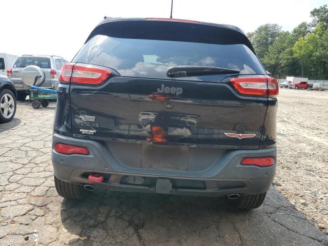 1C4PJMBS0FW599053 - 2015 JEEP CHEROKEE TRAILHAWK BLACK photo 6