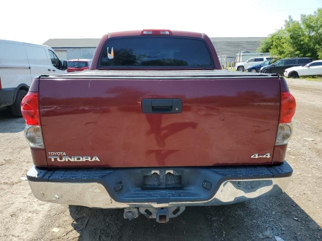 5TBDV54178S498590 - 2008 TOYOTA TUNDRA CREWMAX RED photo 6