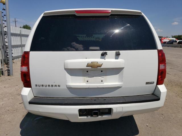 1GNFK16337J232342 - 2007 CHEVROLET SUBURBAN K1500 WHITE photo 6