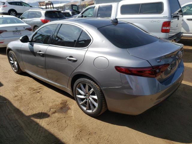 ZARFAEDNXH7559994 - 2017 ALFA ROMEO GIULIA Q4 ნაცრისფერი ფოტო 2