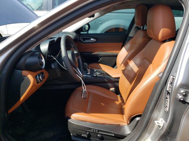 ZARFAEDNXH7559994 - 2017 ALFA ROMEO GIULIA Q4 ნაცრისფერი ფოტო 7