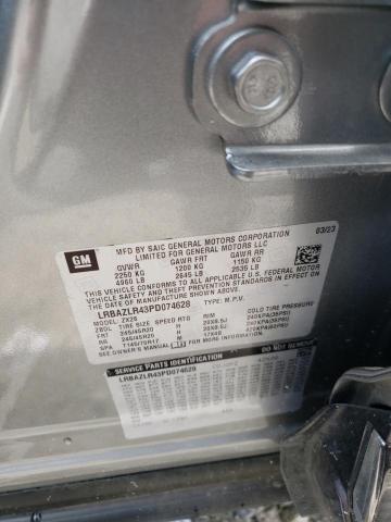 LRBAZLR43PD074628 - 2023 BUICK ENVISION PREFERRED 灰色 照片 13