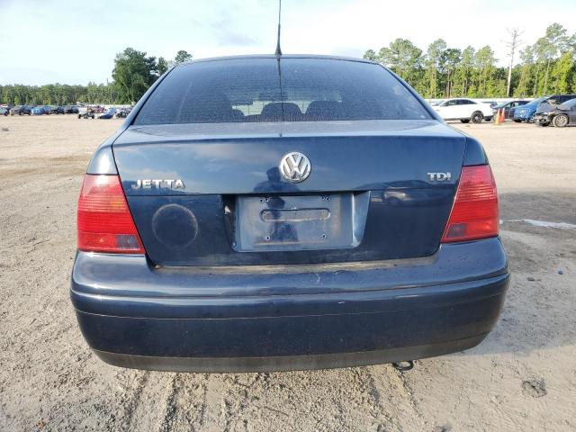 3VWSP69M72M138404 - 2002 VOLKSWAGEN JETTA GLS TDI BLUE photo 6