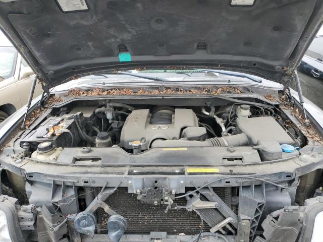 5N3AA08C05N813660 - 2005 INFINITI QX56 GRAY photo 12