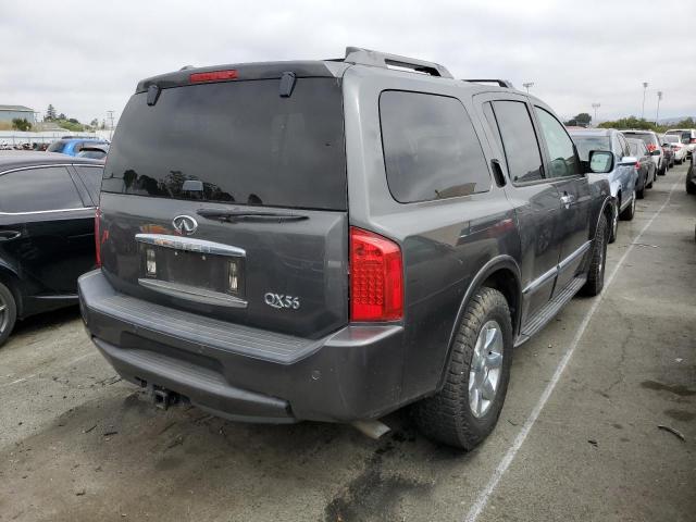 5N3AA08C05N813660 - 2005 INFINITI QX56 GRAY photo 3