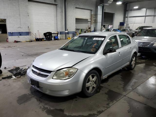 1G1AT58H697235972 - 2009 CHEVROLET COBALT LT SILVER photo 2