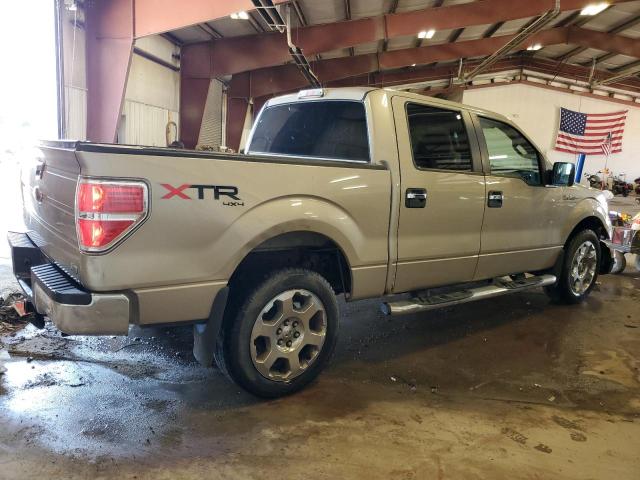 1FTFW1EV0AFA59762 - 2010 FORD F150 SUPERCREW BEIGE photo 3