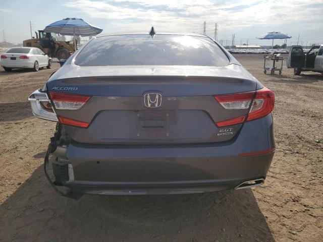 1HGCV2F93JA028968 - 2018 HONDA ACCORD TOURING GRAY photo 6