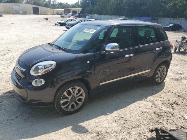 ZFBCFACH7EZ022134 - 2014 FIAT 500L LOUNGE BLACK photo 1