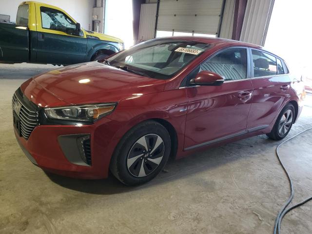 KMHC75LC1KU117959 - 2019 HYUNDAI IONIQ SEL RED photo 1