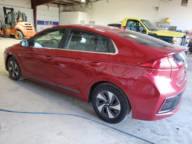 KMHC75LC1KU117959 - 2019 HYUNDAI IONIQ SEL RED photo 2