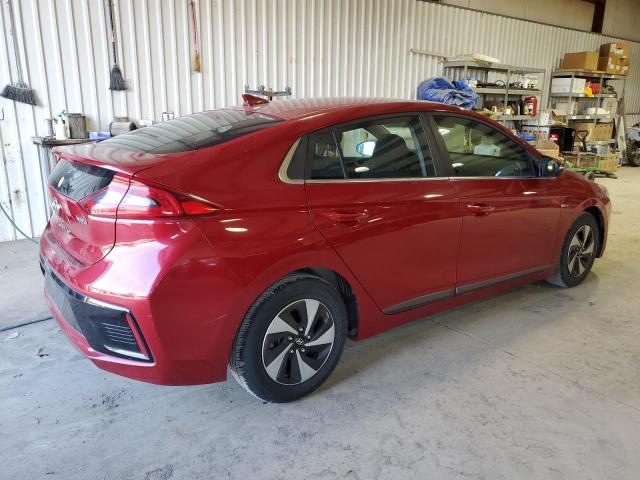 KMHC75LC1KU117959 - 2019 HYUNDAI IONIQ SEL RED photo 3