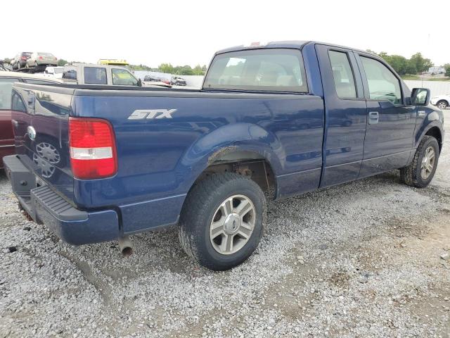 1FTRX12W28FB97725 - 2008 FORD F150 BLUE photo 3