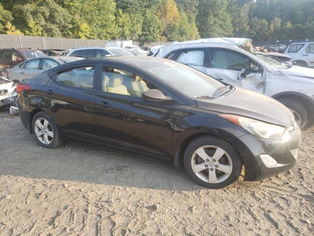 5NPDH4AE7CH150352 - 2012 HYUNDAI ELANTRA GLS BLACK photo 4