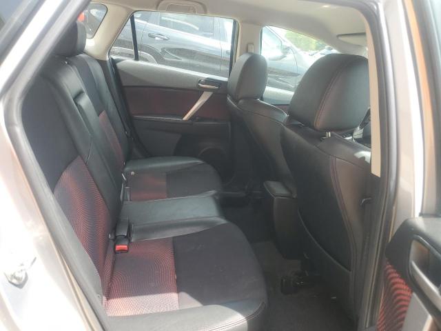 JM1BL1K46B1398883 - 2011 MAZDA SPEED 3 SILVER photo 10