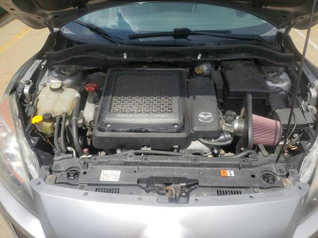 JM1BL1K46B1398883 - 2011 MAZDA SPEED 3 SILVER photo 11