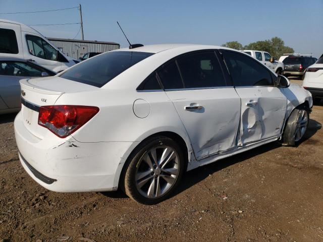 1G1PG5SB9F7266440 - 2015 CHEVROLET CRUZE LTZ WHITE photo 3