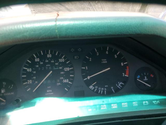 WBAAD2309K8849609 - 1989 BMW 3 SERIES I AUTOMATIC BLUE photo 9