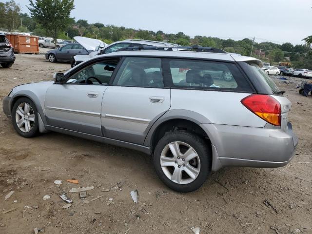 4S4BP63C474319672 - 2007 SUBARU LEGACY OUTBACK SILVER photo 2