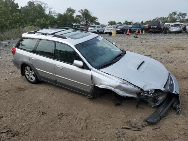 4S4BP63C474319672 - 2007 SUBARU LEGACY OUTBACK SILVER photo 4