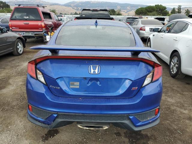 2HGFC3A55HH755361 - 2017 HONDA CIVIC SI BLUE photo 6