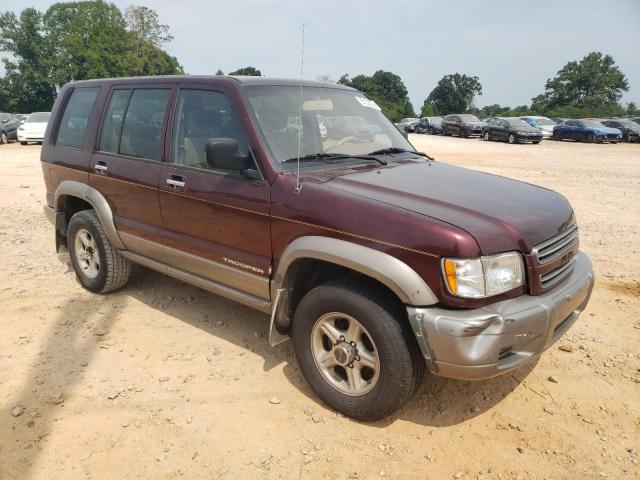 JACDS58X917J07226 - 2001 ISUZU TROOPER S BURGUNDY photo 4