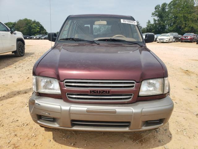 JACDS58X917J07226 - 2001 ISUZU TROOPER S BURGUNDY photo 5