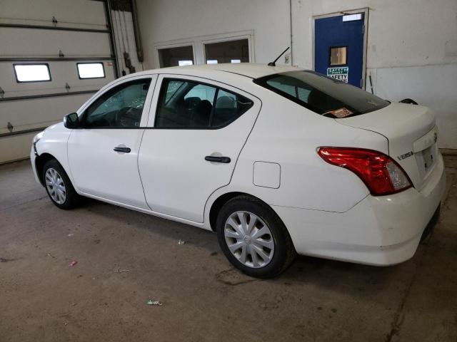 3N1CN7AP9FL801379 - 2015 NISSAN VERSA S WHITE photo 2