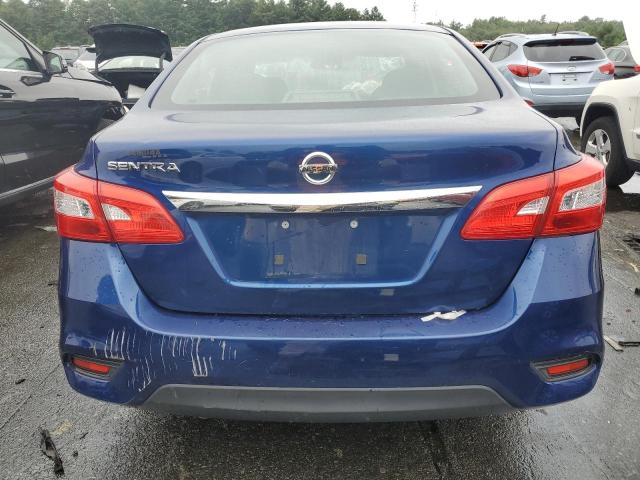 3N1AB7AP8JY267383 - 2018 NISSAN SENTRA S BLUE photo 6