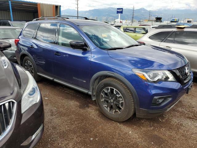 5N1DR2CM7LC620120 - 2020 NISSAN PATHFINDER SL BLUE photo 4