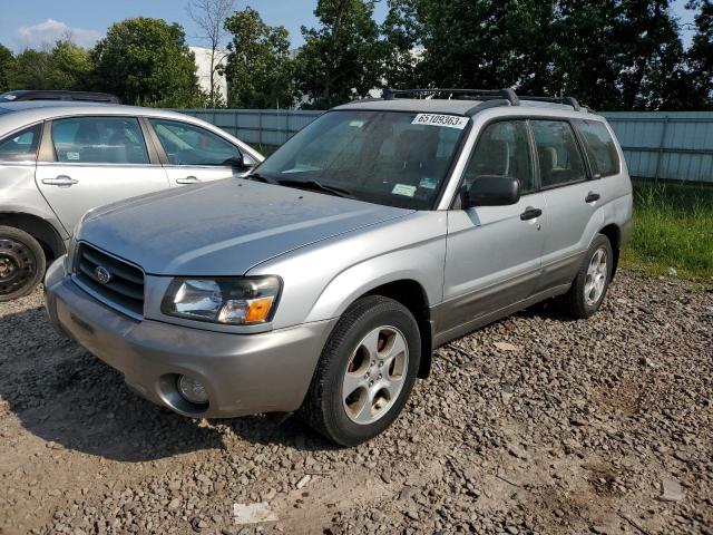 JF1SG65604H767333 - 2004 SUBARU FORESTER 2.5XS SILVER photo 1