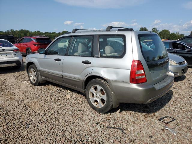 JF1SG65604H767333 - 2004 SUBARU FORESTER 2.5XS SILVER photo 2