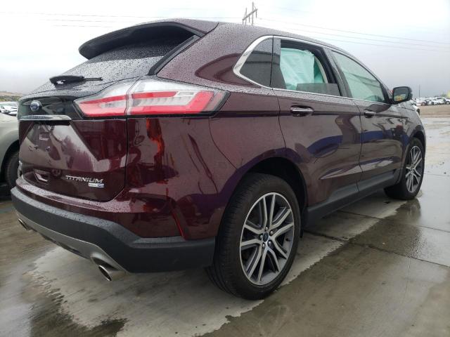 2FMPK4K96KBB64006 - 2019 FORD EDGE TITANIUM MAROON photo 4