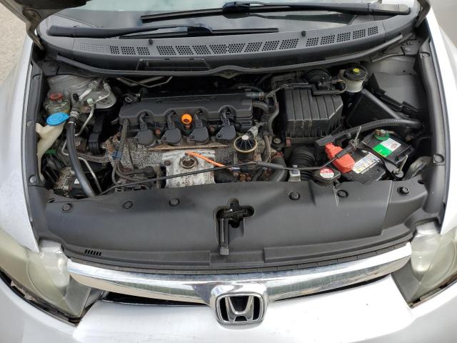 2HGFA16928H502410 - 2008 HONDA CIVIC EXL SILVER photo 11