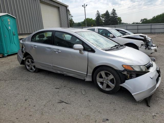 2HGFA16928H502410 - 2008 HONDA CIVIC EXL 银色 照片 4