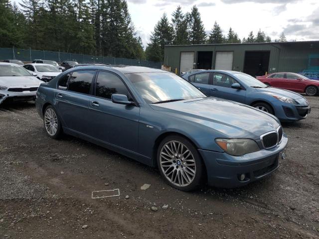 WBAHN83537DT69249 - 2007 BMW 750 BLUE photo 4