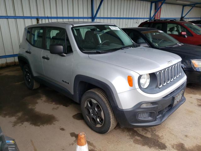 ZACCJBAH0FPB58695 - 2015 JEEP RENEGADE SPORT ვერცხლისფერი ფოტო 4