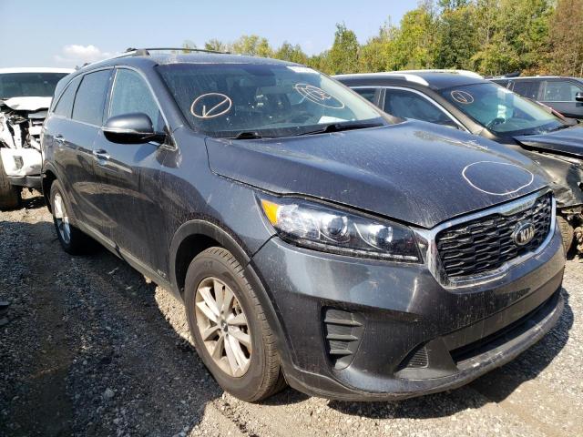 5XYPGDA35LG676341 - 2020 KIA SORENTO L GRAY photo 4