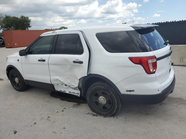 1FM5K8AR1GGD30710 - 2016 FORD EXPLORER POLICE INTERCEPTOR Blanco foto 2