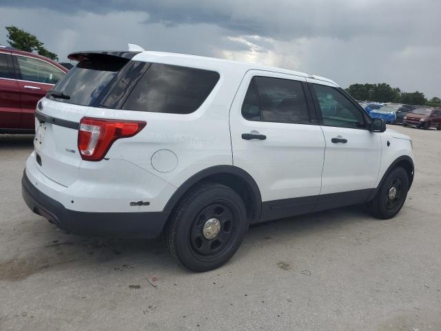 1FM5K8AR1GGD30710 - 2016 FORD EXPLORER POLICE INTERCEPTOR Blanco foto 3