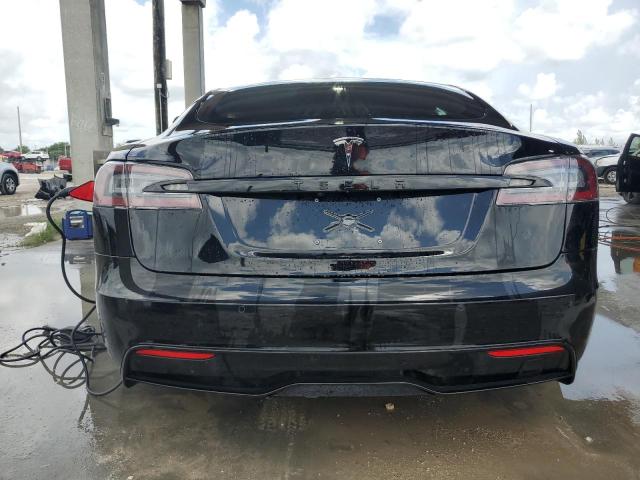 5YJSA1E58MF434710 - 2021 TESLA MODEL S BLACK photo 6