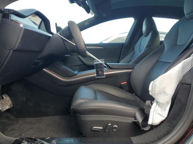 5YJSA1E58MF434710 - 2021 TESLA MODEL S BLACK photo 7