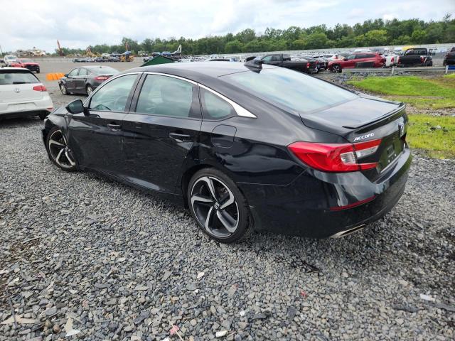 1HGCV1F36NA113699 - 2022 HONDA ACCORD SPORT 黑色 照片 2